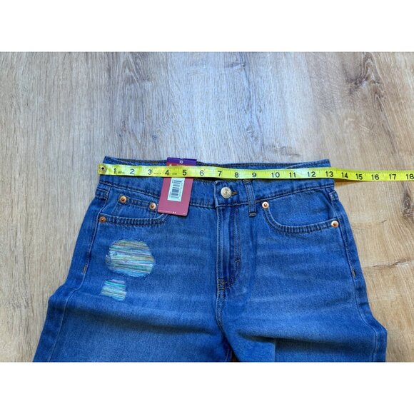 Levis Girls Wide-Leg Jeans Size 10 Blue Denim NWT - Picture 3 of 6